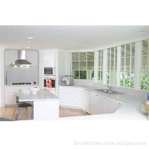 Custom Made Laminate Modern Kitchen Cabinet